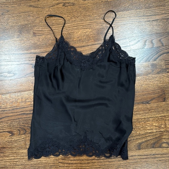 Gold Hawk Lace Skin Cami - Picture 2 of 6